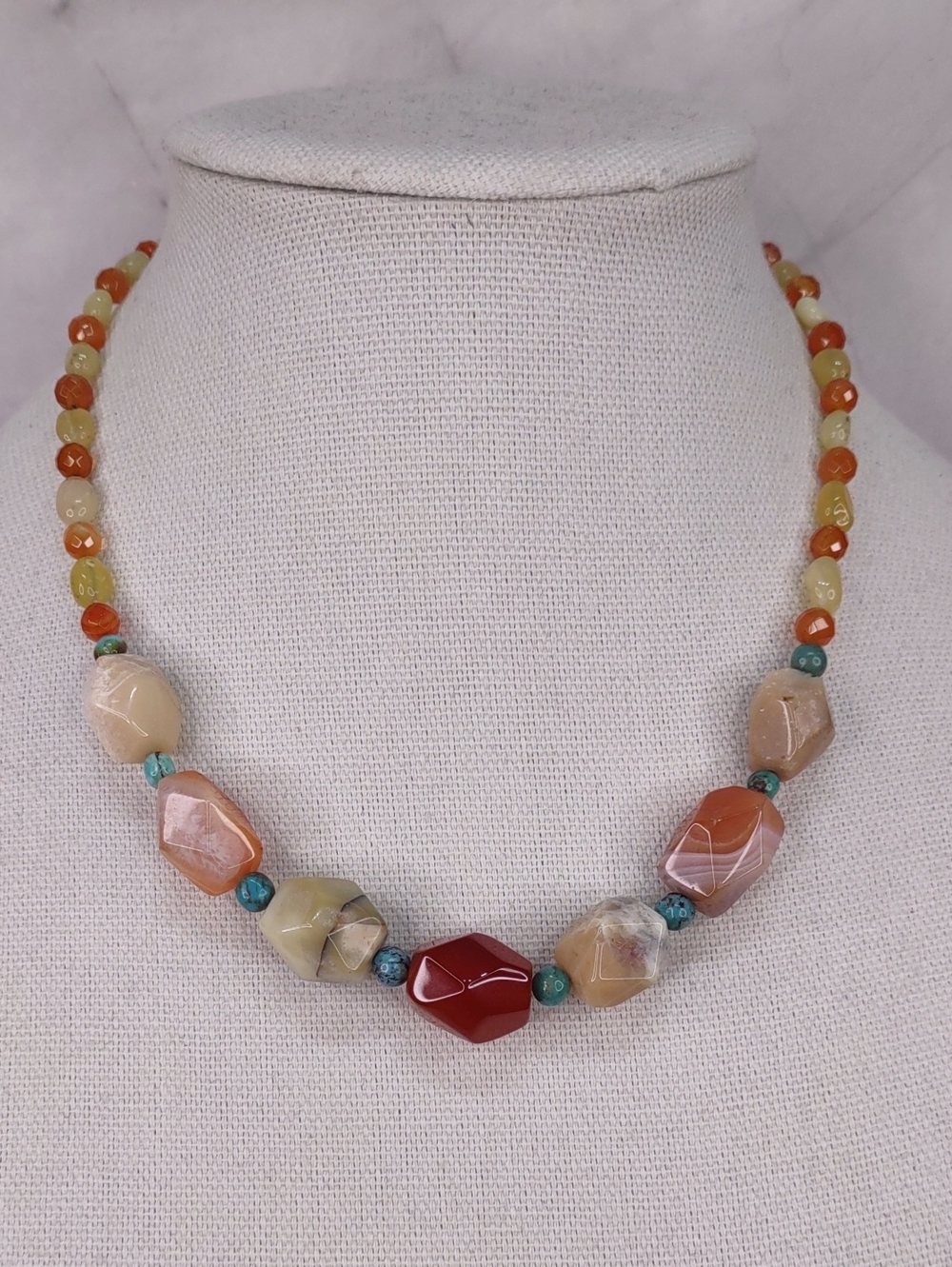 Jay King Multicolor Gemstone Necklace